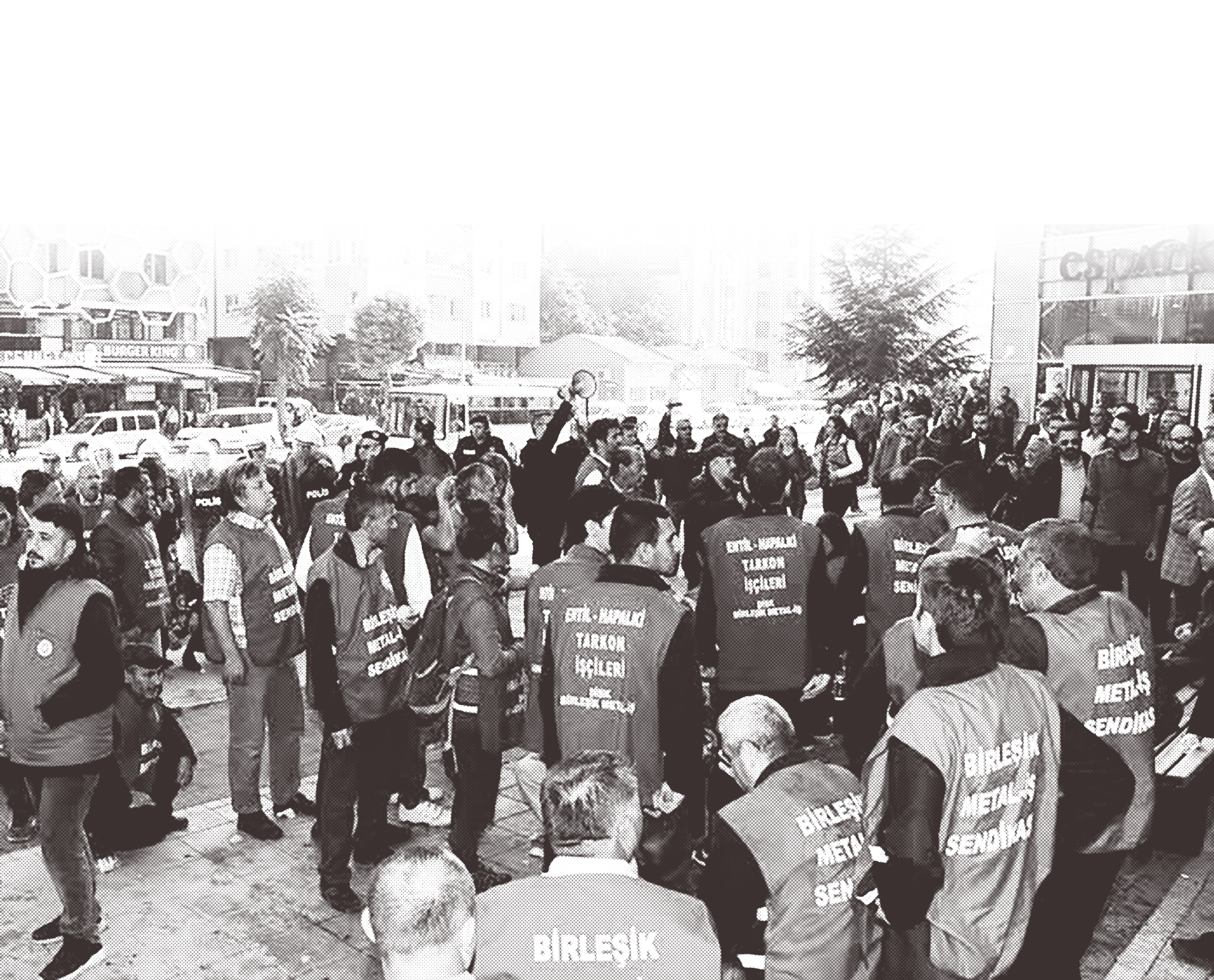 İşçiye kalkan eller kırılır! Şaltere uzanan eller kazanır!