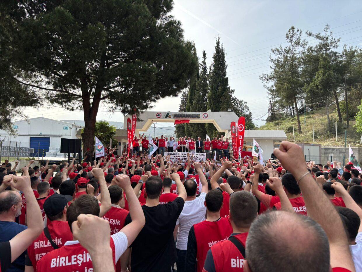 Accuride işçisi “Fabrika bizimdir bizim kalacak!” diyor