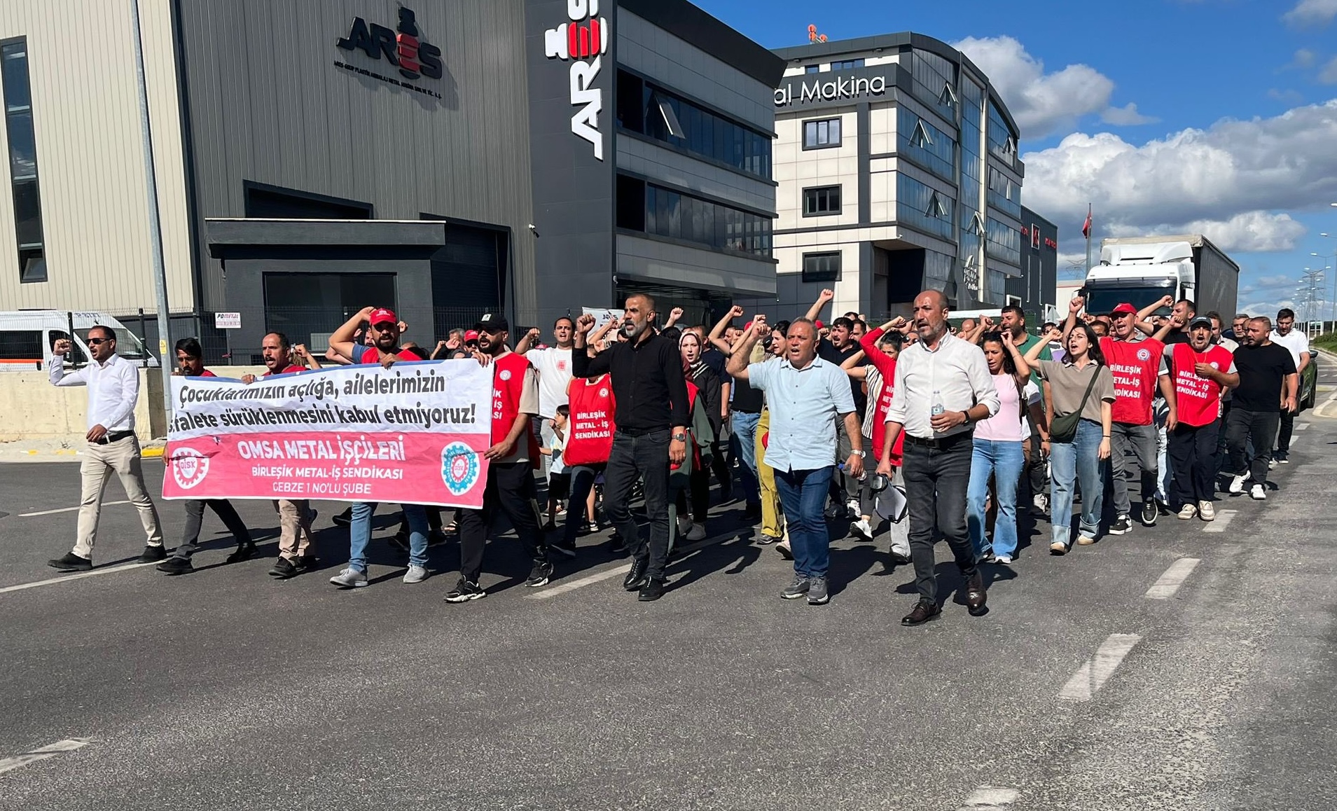 Omsa direnişi devam ediyor! 