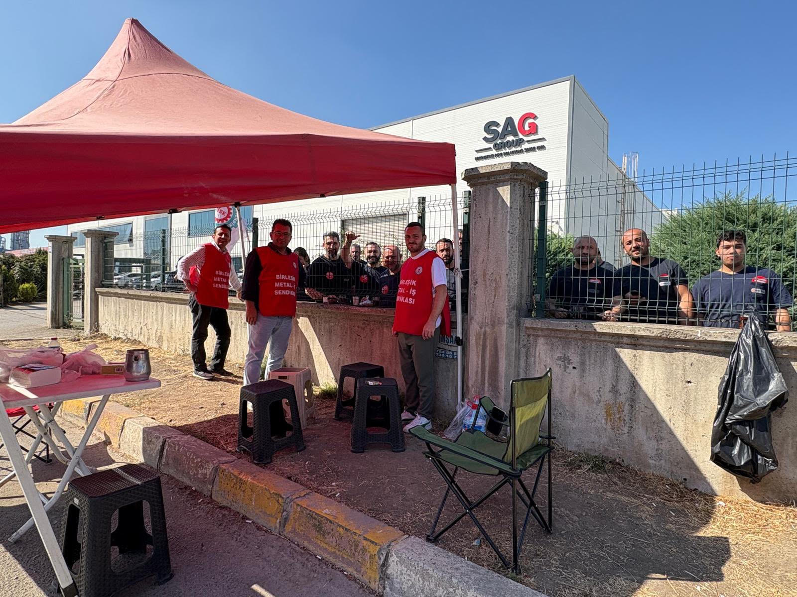 SAG Hidrolik işçileri anayasal sendika hakkı için mücadele ediyor!