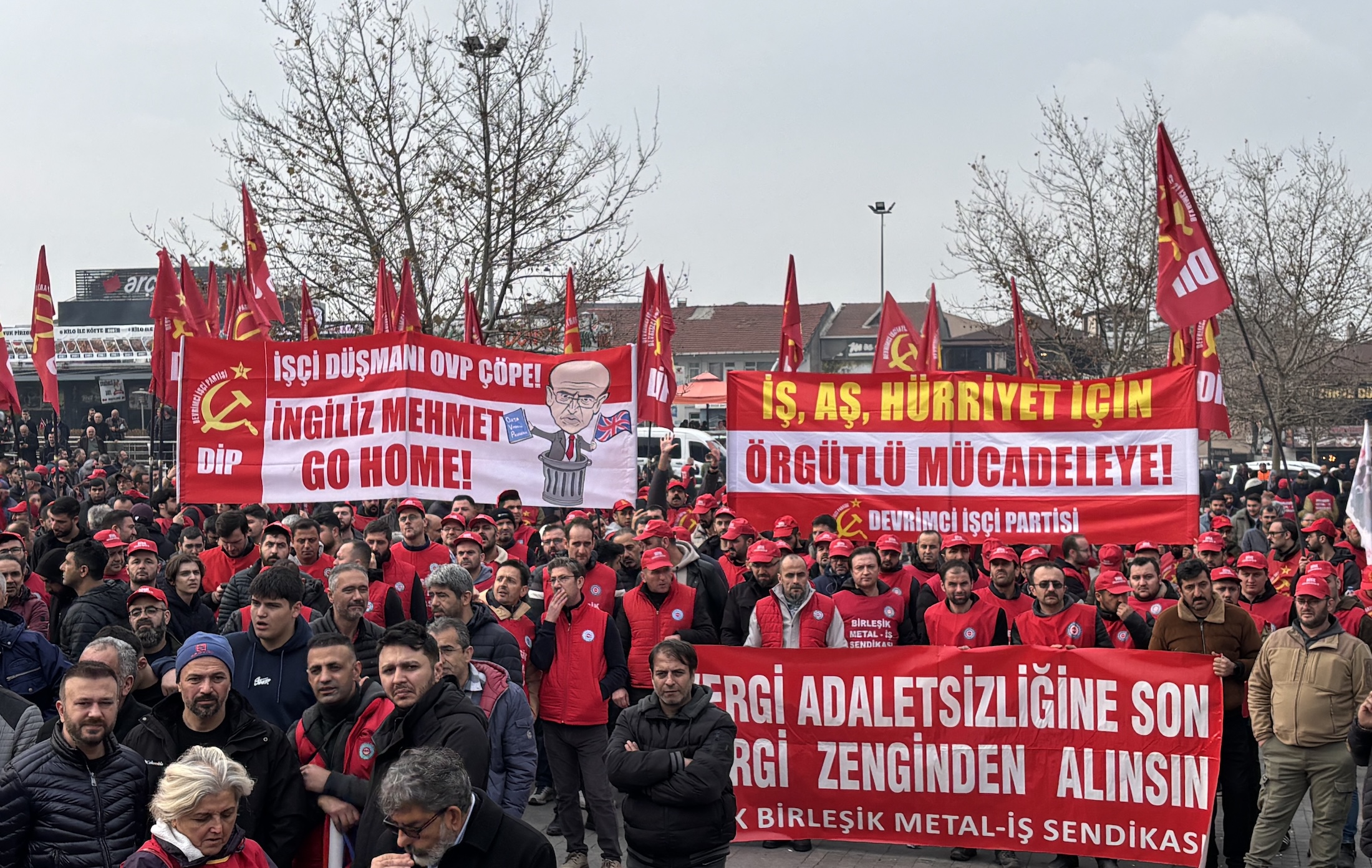 Gebze 21 aralık 2025 miting