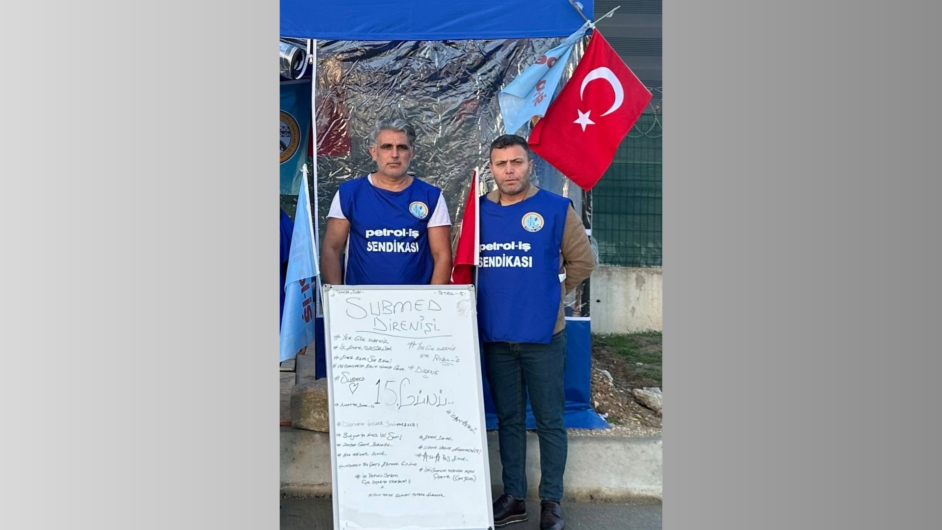 SubMed direnişinden bir işçi: Bu düzenle mücadelemiz sürecek, SubMed’e sendika girecek!