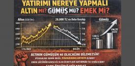 Kriz dönemlerinde altın, gümüş vb. fiyatları artma eğilimi gösterir! Emek ve sermaye arasındaki kavga da öyle! 