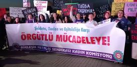 Erkek egemen kapitalist sistemi yıkmak için emekçi kadınlar en öne!