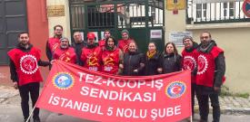 Özel İtalyan Lisesi öğretmenlerinin haklı grevi iki aydır sürüyor!