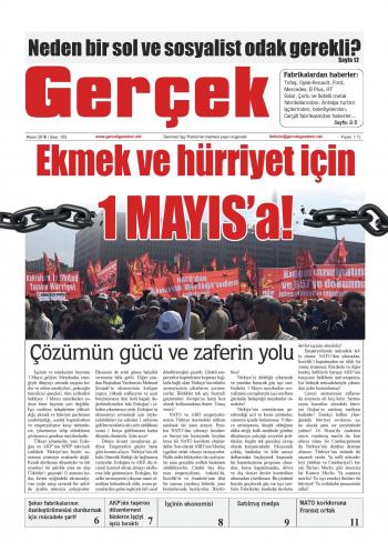 Gerçek Gazetesi Sayı 103