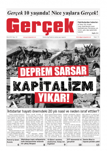 Gerçek Gazetesi Sayı 121