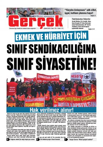 Gerçek Gazetesi Sayı 125