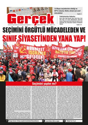 gercek 164 mayıs 2023 kapak