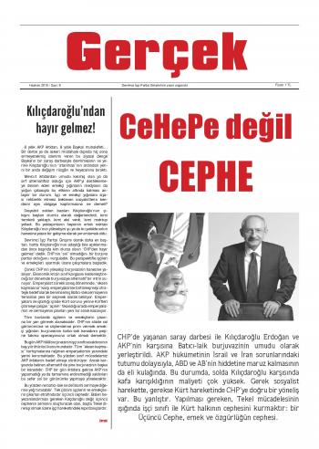 Gerçek Gazetesi Sayı 9