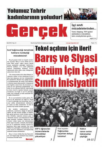Gerçek Sayı 41 - Mart 2013
