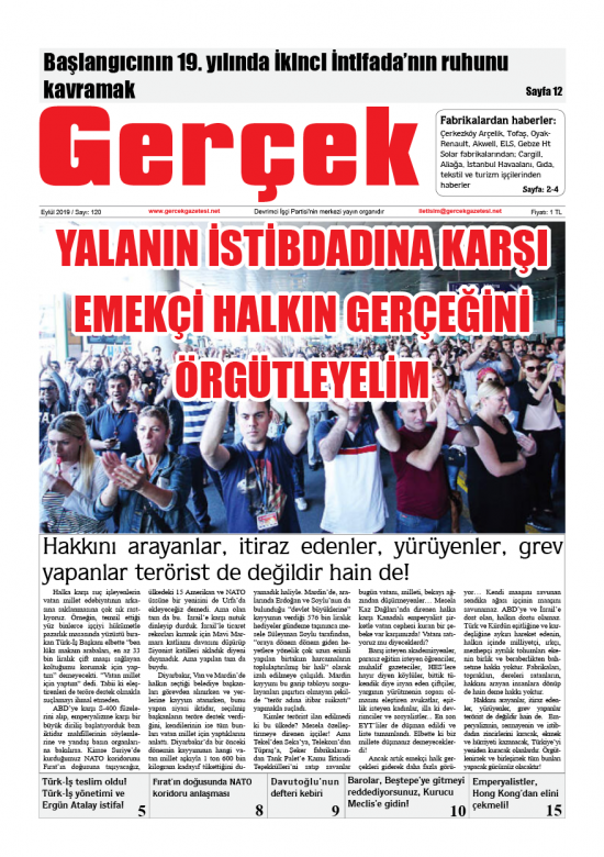 Gerçek Gazetesi Sayı 120