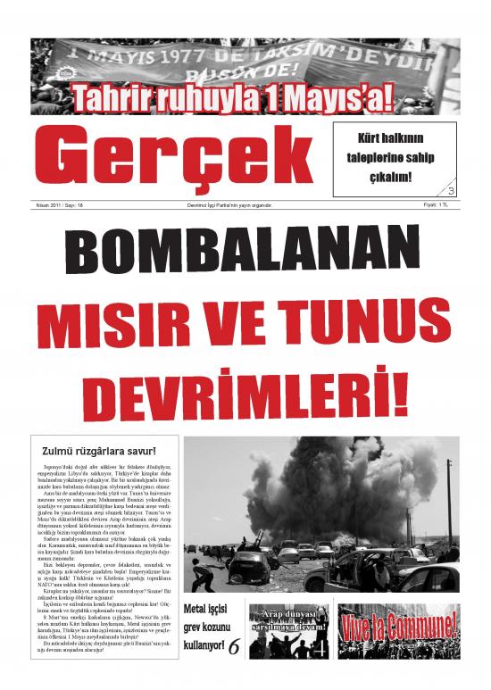 Gerçek Sayı 18 - Nisan 2011