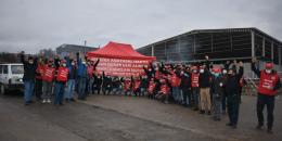 Çorum’da Ekmekçioğulları işçileri sendikalaşma hakkı için mücadele ediyor