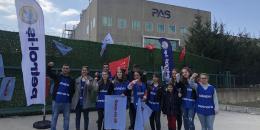 Çerkezköy Pas South direnişinden bir işçi: Açın gözünüzü. Kendinize sorun ve deyin ki; Neden işverenler sendikaya bu kadar karşı?