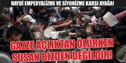 Sadece kalbimizle değil, eylemimizle, örgütlü gücümüzle de Filistin halkının yanında olalım! 