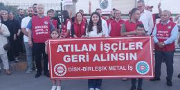 SAG Hidrolik işçisi sendikal hakları için direnişe devam ediyor!