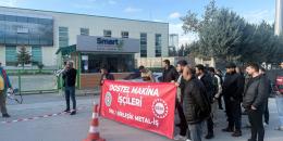 Dilovası Dostel’den bir metal işçisi: Smart Solar grevini kazanacağız, MESS’in oyunlarını bozacağız!