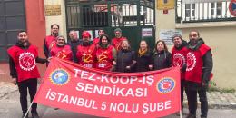 Özel İtalyan Lisesi öğretmenlerinin haklı grevi iki aydır sürüyor!