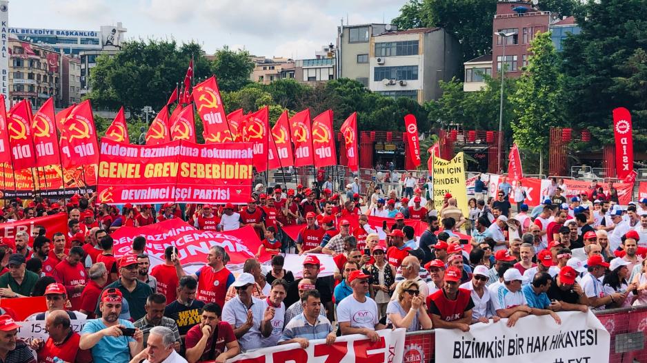 DİSK Kartal mitingi DİSK Kartal mitingi