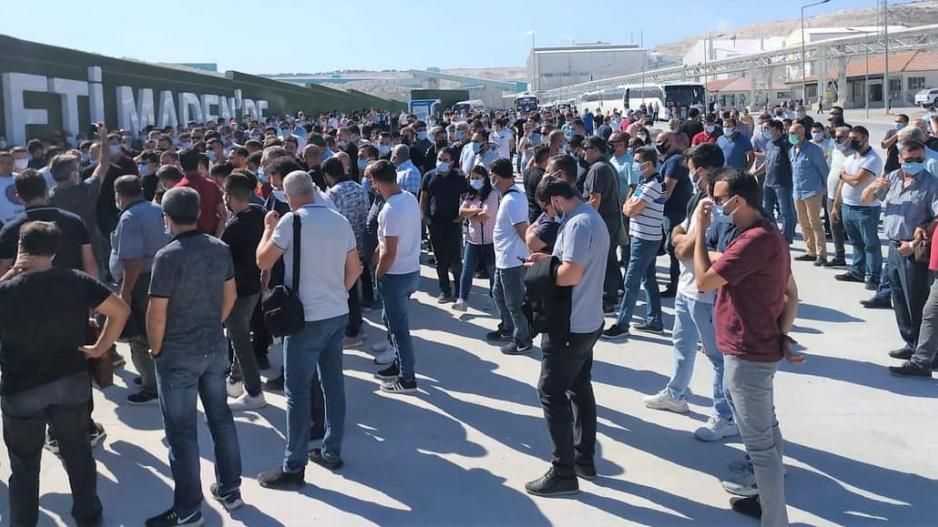 Maden işçisi greve hazırlanıyor Maden işçisi greve hazırlanıyor
