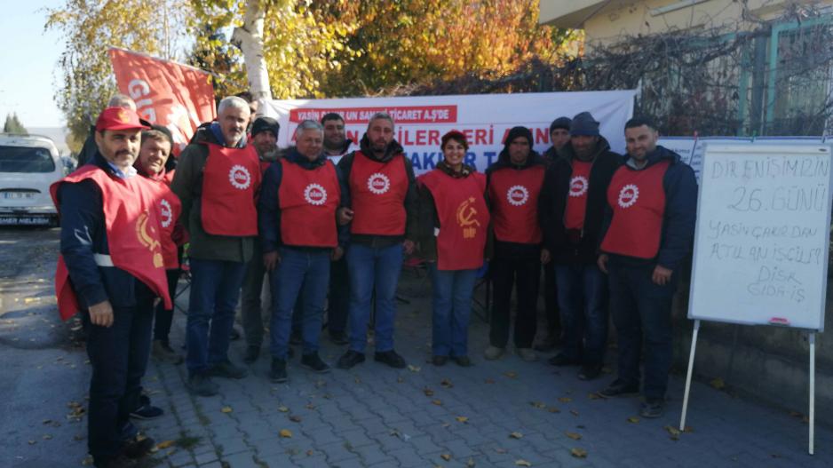 Yasin Çakır un fabrikasında onur ve ekmek mücadelesi 1. ayında