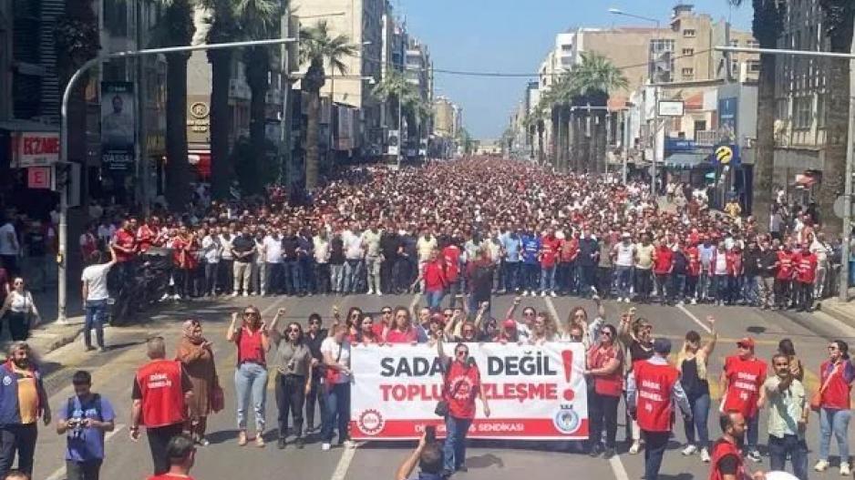 İzmir Büyükşehir Belediyesi’nin grevci işçilerine sahip çıkalım!