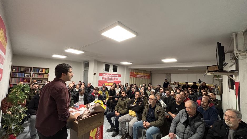 çatalca açılış takya öncü işçi şurası